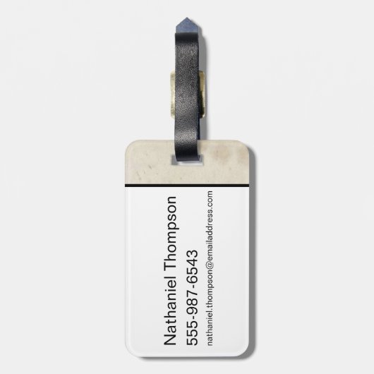 Het Zelfmoordplein | Starro Vs Suicide Squad Bagagelabel (Achterkant verticaal)