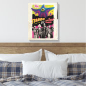 Het Zelfmoordplein | Starro Vs Suicide Squad Canvas Afdruk (Insitu (Slaapkamer))