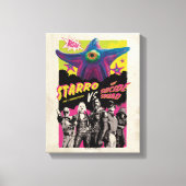 Het Zelfmoordplein | Starro Vs Suicide Squad Canvas Afdruk (Voorkant)