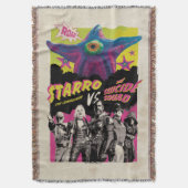 Het Zelfmoordplein | Starro Vs Suicide Squad Deken (Voorkant Verticaal)