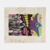 Het Zelfmoordplein | Starro Vs Suicide Squad Fleece Deken (Voorkant (Horizontaal))