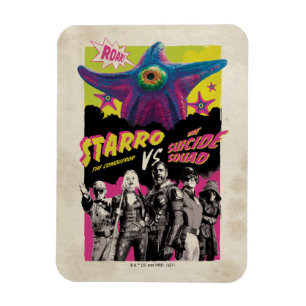 Het Zelfmoordplein Starro Vs Suicide Squad Magneet