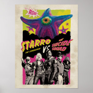 Het Zelfmoordplein   Starro Vs Suicide Squad Poster