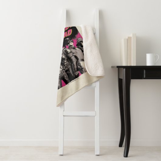 Het Zelfmoordplein | Starro Vs Suicide Squad Sherpa Deken (In situ)