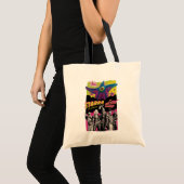 Het Zelfmoordplein | Starro Vs Suicide Squad Tote Bag (Voorkant (product))
