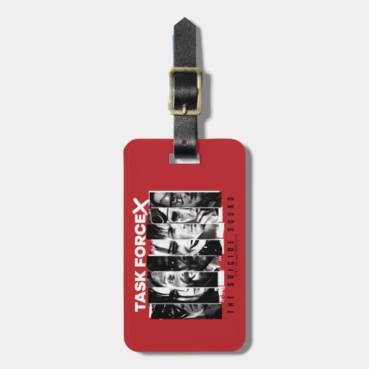 Het Zelfmoordplein | Task Force X Bagagelabel (Voorkant verticaal)