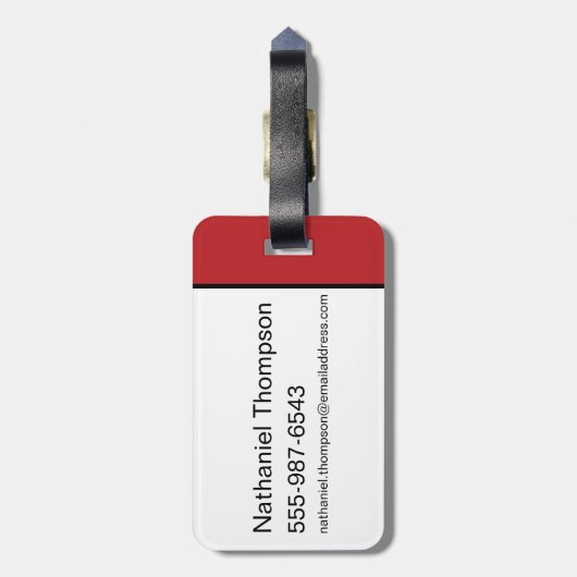 Het Zelfmoordplein | Task Force X Bagagelabel (Achterkant verticaal)