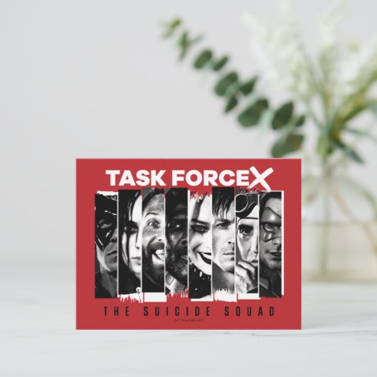 Het Zelfmoordplein | Task Force X Briefkaart (Staand voorkant)