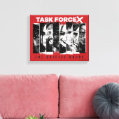 Het Zelfmoordplein | Task Force X Canvas Afdruk (Insitu (Woonkamer))