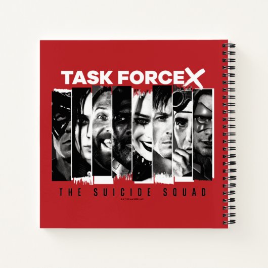 Het Zelfmoordplein | Task Force X Notitieboek (Achterkant)