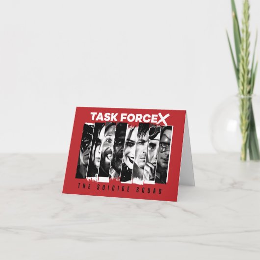 Het Zelfmoordplein | Task Force X Notitiekaartje (Voorkant)