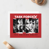 Het Zelfmoordplein | Task Force X Notitiekaartje (Voorkant / Achterkant in situ)