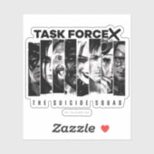 Het Zelfmoordplein | Task Force X Sticker (Vel)