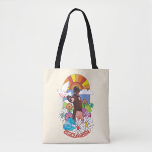 Het Zelfmoordplein Vreemdelingenbloemen en zonne Tote Bag