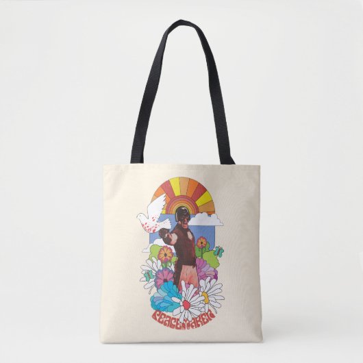 Het Zelfmoordplein | Vreemdelingenbloemen en zonne Tote Bag (Voorkant)