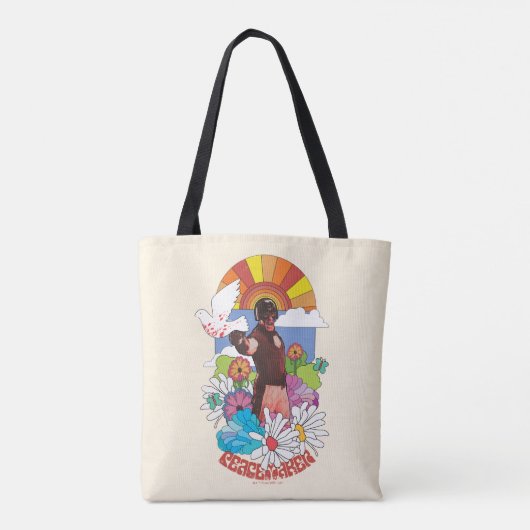 Het Zelfmoordplein | Vreemdelingenbloemen en zonne Tote Bag (Achterkant)