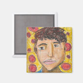 Het zelfportret van Aspen Magneet (Voorkant / Achterkant)