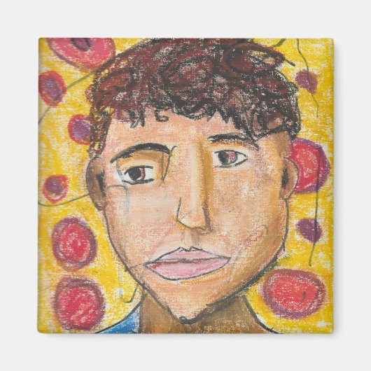 Het zelfportret van Aspen Magneet (Voorkant)