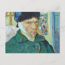 Het ZelfPortret van Vincent van Gogh met Verbonden Briefkaart