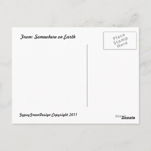 Het Zen Master Briefkaart (Achterkant)