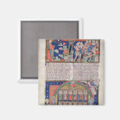 Het zesde zegel magneet (Voorkant / Achterkant)