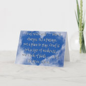 Het zeven verliezen van een Verloren Één Kaart van (Voorkant)