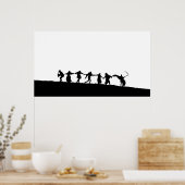 Het Zevende Poster van de Zegel (Keuken)