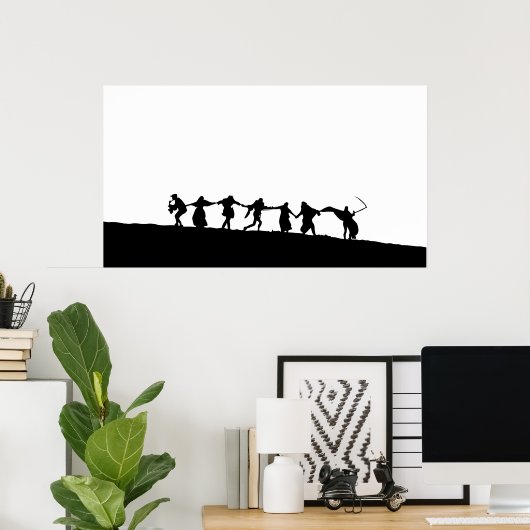 Het Zevende Poster van de Zegel (Thuiskantoor)