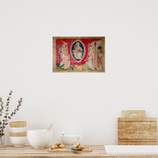 Het zevende zegel poster (Keuken)