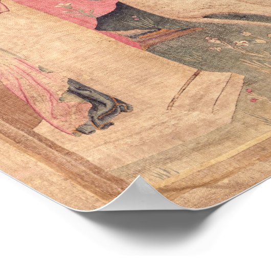 Het zevenkopige beest van het zee poster (Hoek)