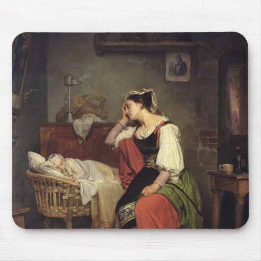 Het zieke kind muismat (Voorkant)