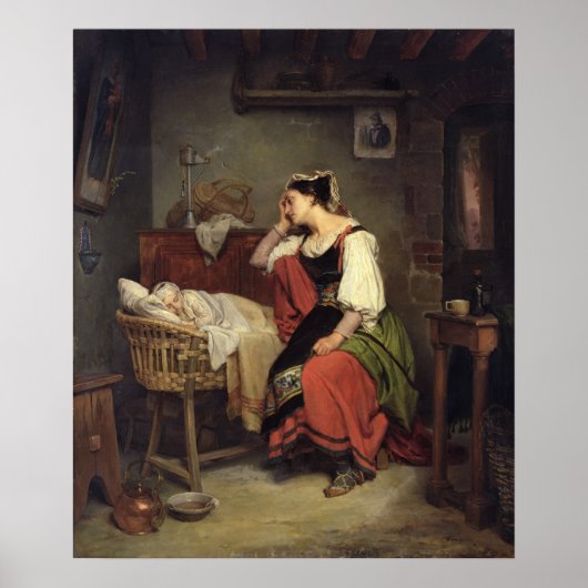 Het zieke kind poster (Voorkant)