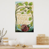 Het zieke Roos, van de Ziekjes van Innocence Poster (Keuken)