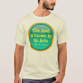 het ziel mannen shirt (Voorkant)