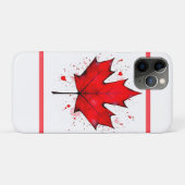Het zielenblad van Canada Case-Mate iPhone Case (Achterkant (horizontaal))