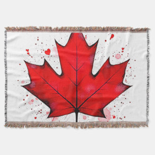 Het zielenblad van Canada Deken