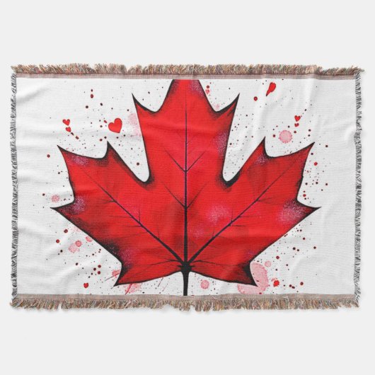 Het zielenblad van Canada Deken (Voorkant)