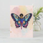 Het Zielvolle Vlindereffect Kaart (Staand voorkant)