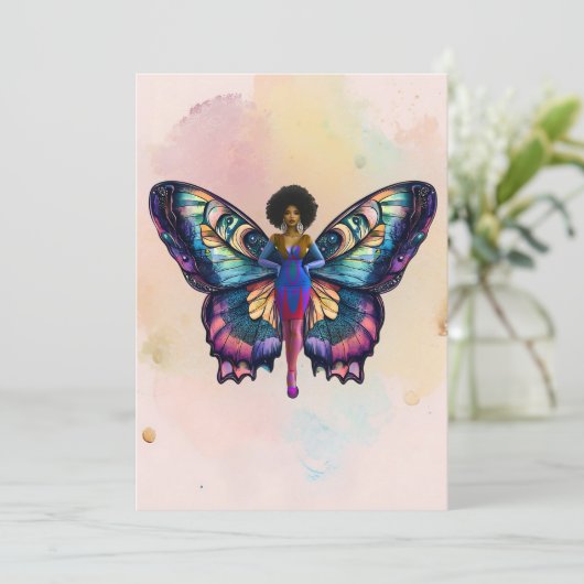 Het Zielvolle Vlindereffect Kaart (Staand voorkant)