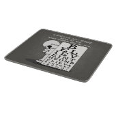 Het zien is het Believing-Oog Grafiek Snijplank (Hoek)