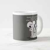 Het zien is het Believing-Ooggrafiek Grote Koffiekop (Voorkant rechts)