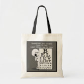 Het zien is het Believing-Ooggrafiek Tote Bag (Voorkant)