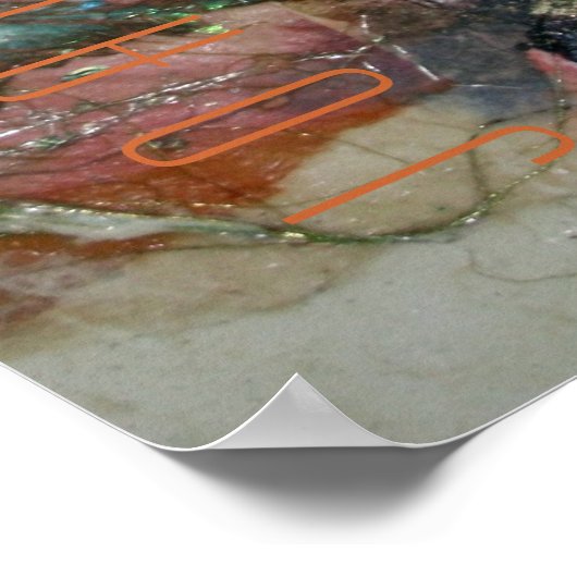 Het zien met het Poster van het Hart (Hoek)