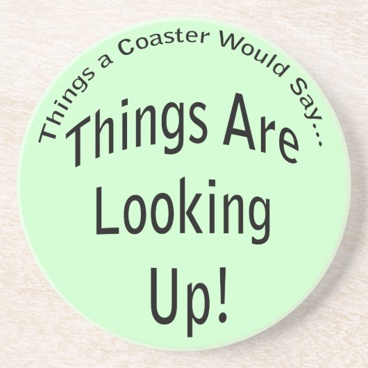 Het ziet er licht Onderzetter uit (Voorkant)