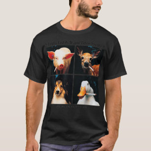 Het ziet er net zo dom uit als je het doet... grap t-shirt