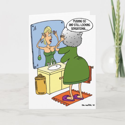 Het ziet er nog steeds sensationeel uit op 50. kaart (Voorkant)