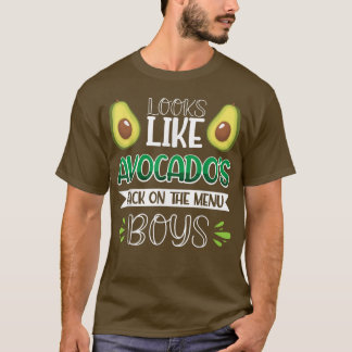 Het ziet eruit als Avocados terug op de menuboeien T-shirt