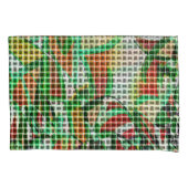 Het ziet eruit als een geweven mandje boven een fo kussensloop (Voorkant-Links)