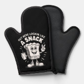 Het ziet eruit als een snack kerstboom taart ovenwant (Voorkant / Achterkant)