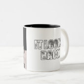 Het ziet terug koffie mok (Voorkant rechts)